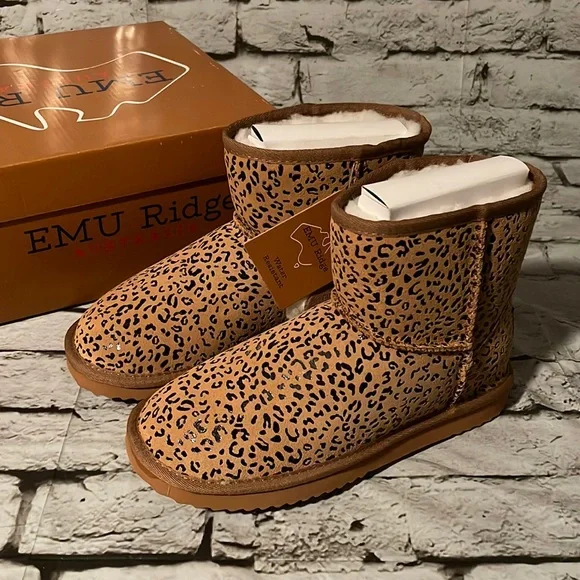 Emu Ridge | Shoes | Emu Ridge Sophie Mini Print Chestnut Winter Boots ...